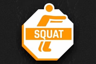 Octagonal Squat Sportspot (1m) Thermoplastic Playground Marking