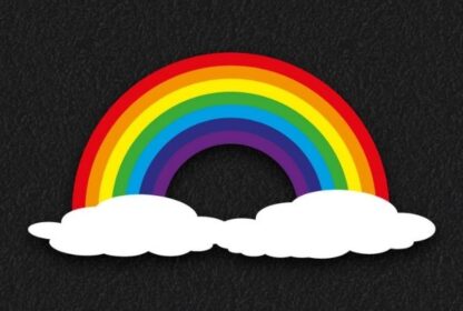 Rainbow (1M) Thermoplastic Playground Marking