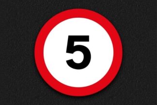 mph Roundel 490mm - Thermoplastic Playground Marking