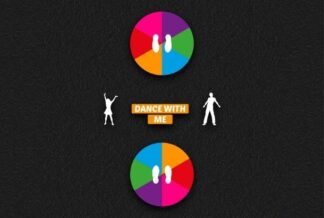 Solid Dance With Me (1 Lead 1 Station) Thermoplastic Playground Marking