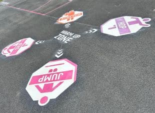 Premium Sports Thermoplastic Playground Marking