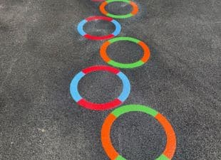 Trails Thermoplastic Playground Marking