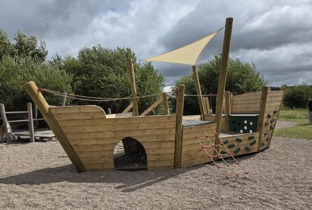 Pirate Ship Midi (Timber) Playground Equipment