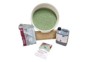 Wetpour Wearing Course - Green - Playground Surfacing Repair Kit