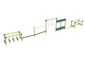 Adventure Trail 7 - Trim Trail Playground Equipment