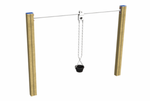 Water & Sand Play Crane with Bucket and Pulley