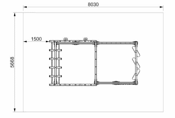 Nene Climbing Frame Cf112 Nene Timber Climbing Frame Layout