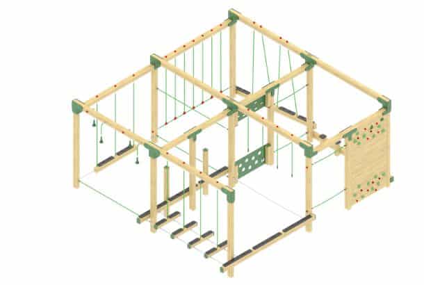 Thames Climbing Frame Cf115 Thames Timber Climbing Frame