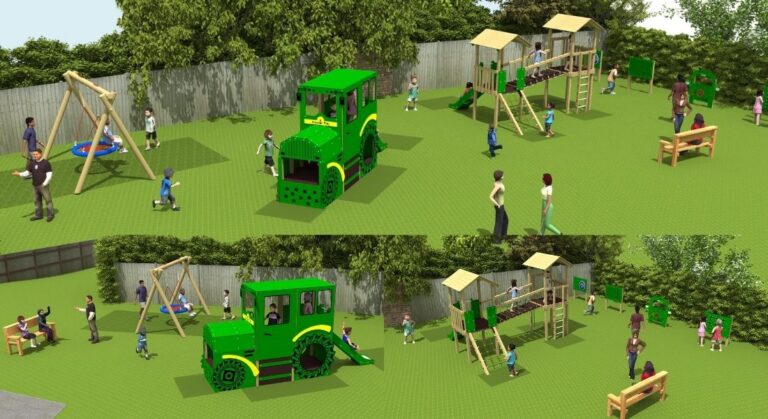This image shows the design image for Denton Parish Council created by Creative Play Ltd