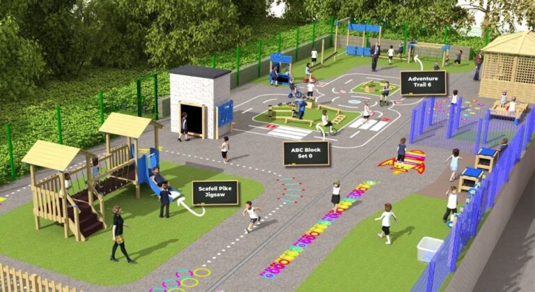 Design visual version two for Marden Lodge Primary School created by Creative Play