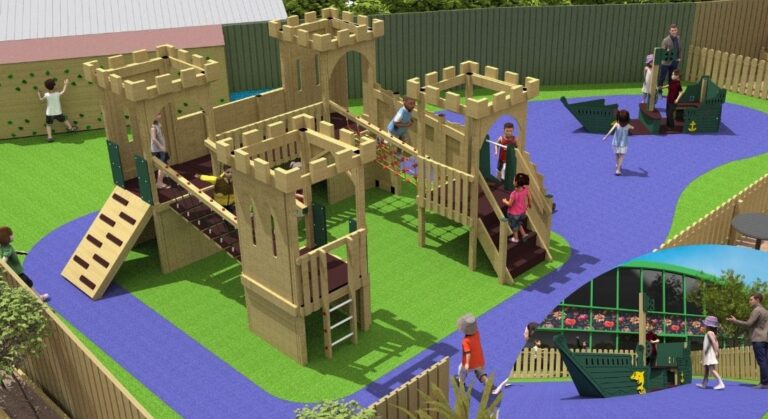 This image shows the design image Creative Play created for the project