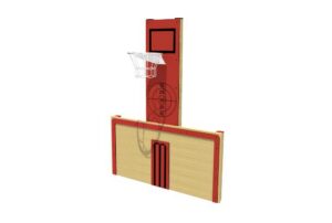 Timber Kick Board inc Basketball & Target