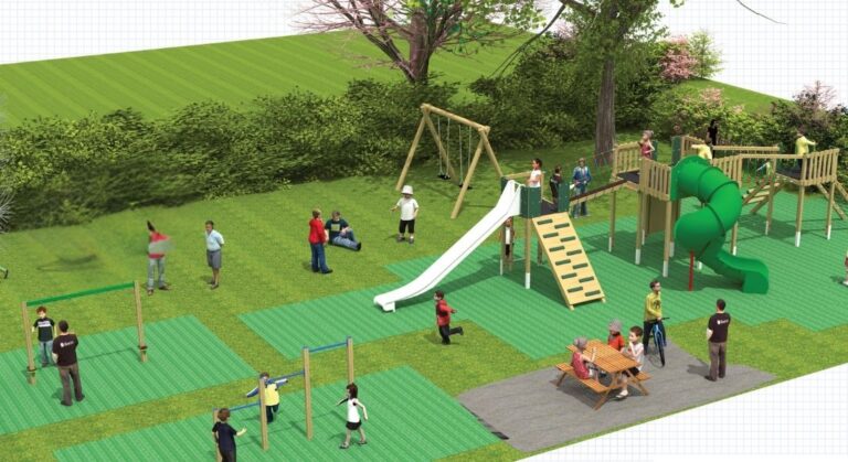 This image shows the Creative Play 3D playground image design