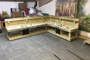 Large Corner Mud Kitchen