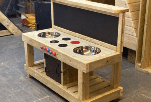 Mud Kitchen With Chalkboard