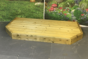 Wooden Stage Area