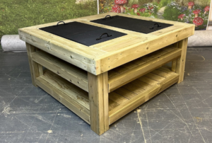 Water Table (Double with Lids)