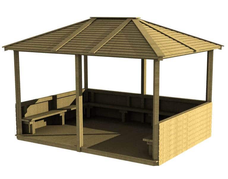 HR11 - Hipped-Roof Shelter