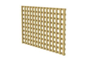 4m – Trellis Back Panel – Hipped Roof (x2 required)