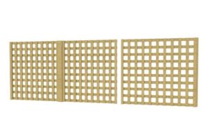 8m – Trellis Back Panel – Hipped Roof (x2 required)