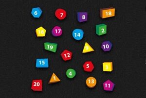 3D 1-20 Shapes