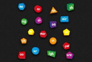 3D Phonics Shapes