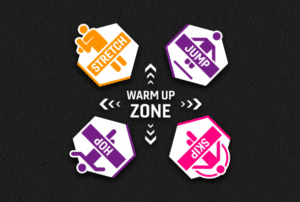 Octagonal Warm Up Zone (4 Stations)