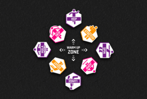 Octagonal Warm Up Zone (8 Stations)
