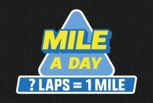 Daily Mile - Laps = 1 Mile (Key)