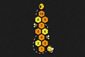 Bee Hopscotch 3m x 1.1m
