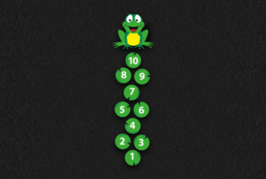 Frog Hopscotch