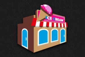 Ice Cream Parlour 2 (1.5m x 1.5m)