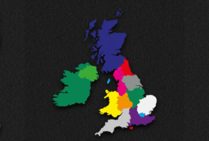 UK Map Regions (3m)
