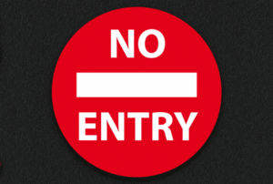 No Entry