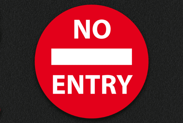 No Entry