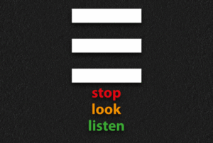 Zebra Crossing Inc Stop Look Listen