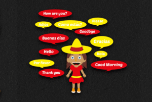 Spanish Phrases (3.5m x 2.4m)