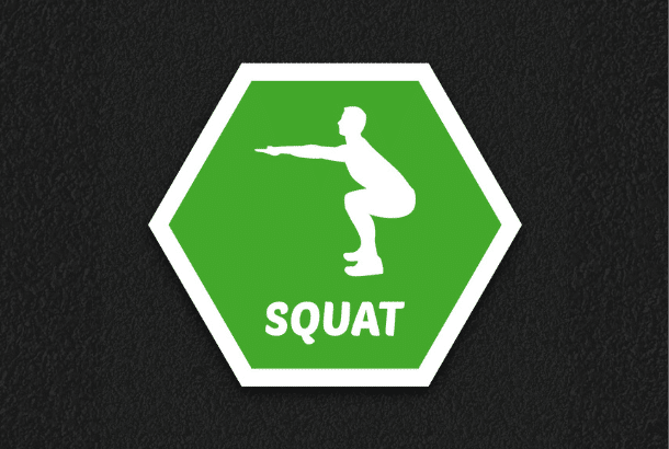 Squat - Solid 1m