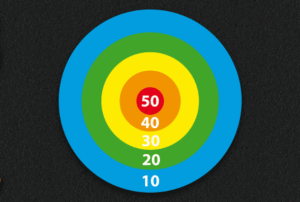 Solid Bullseye Target