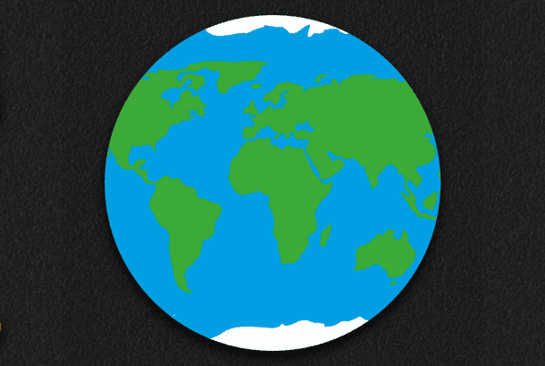 World Map (3m Diameter)