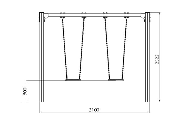 Double Swing (Flat Seat) - Image 3