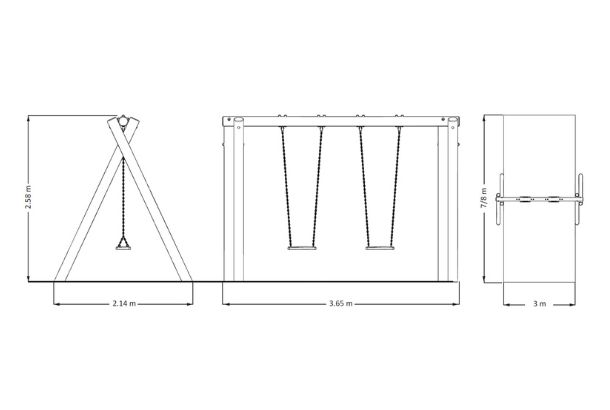Double Swing Round (Flat Seat) - Image 8