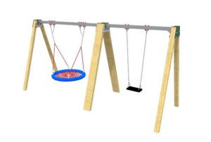 Single Swing & Basket
