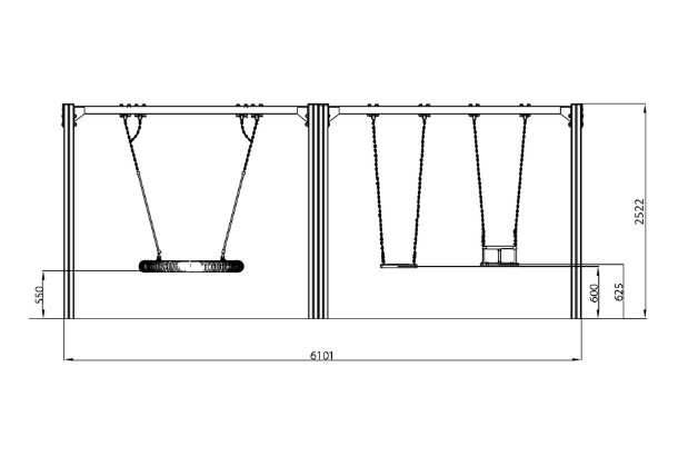 Double Swing & Basket - Image 4
