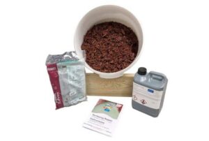 Rubber Mulch Surfacing Repair Kit – Brown