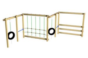 Linear Dee Climbing Frame Round