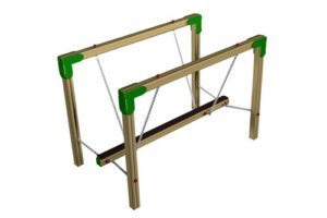 Swinging Log