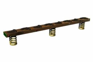 Tri-Sprung Balance Beam