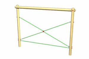 Rope Cross - Round
