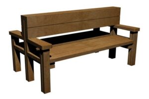 Park Bench Double Sided